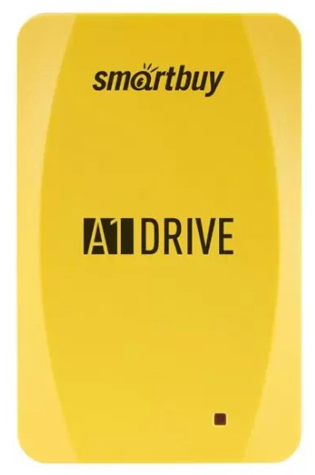 Внешний SSD Smartbuy A1 Drive 256GB USB 3.1 ЖЕЛТЫЙ