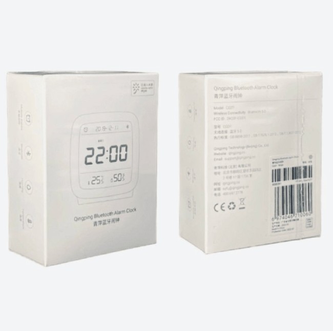 Умный будильник Xiaomi Qingping Bluetooth Alarm Clock CGD1 зеленый