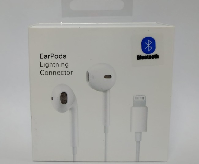 Наушники гарнитура для i-Phone 7 Earpods Bluetooth в коробке (без лого)
