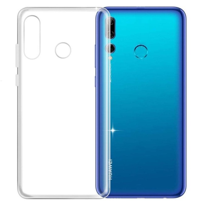 Чехол-накладка силикон 0.5мм Huawei Honor P Smart Plus прозрачный