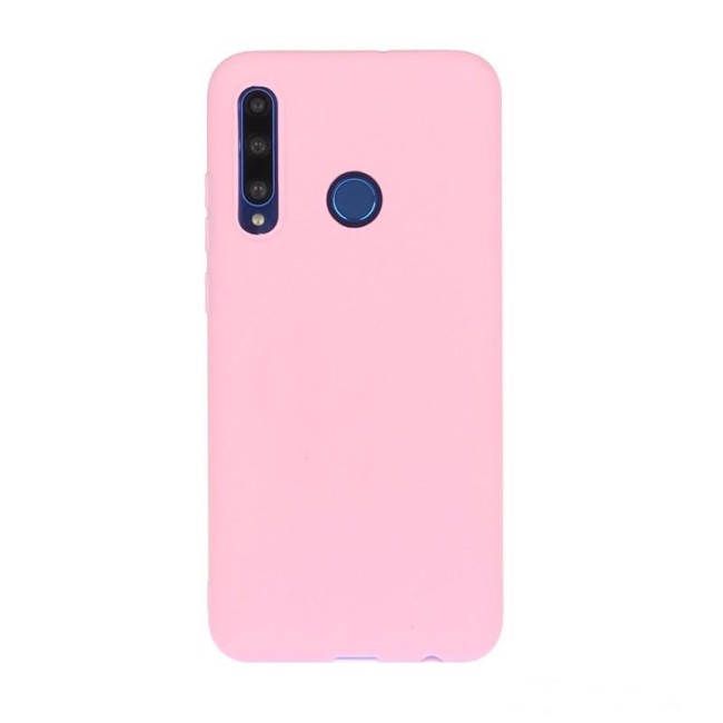 Накладка для Huawei Y9 Prime (2019)/P Smart Z Silicone cover розовая