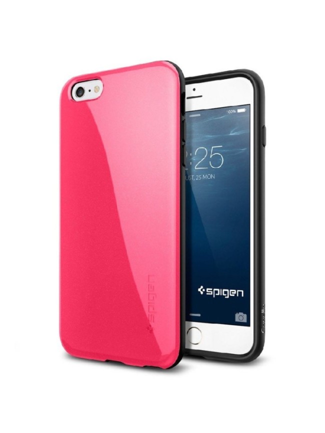 Клип-кейс Spigen для i-Phone 6 Plus " Capella Series SGP11184 ярко-розовый