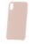 Накладка для Samsung Galaxy A02 Silicone cover без логотипа пудро