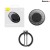 Беспроводное зарядное устройство Baseus Simple 2 Wireless 15W CCJJ050001 черное