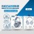 Стереонаушники Bluetooth полноразмерные Hoco W35 Air Light V5.3/45ч синий