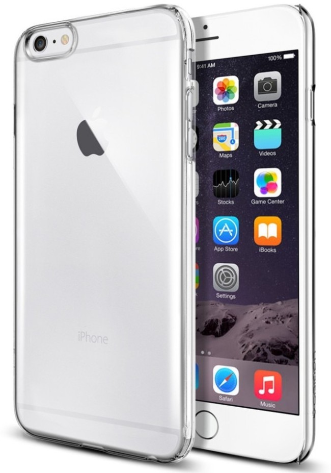 Клип-кейс Spigen для i-Phone 6 Plus " Thin Fit Series (PET) SGP10885 кристально-прозрачный