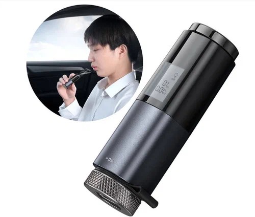 Портативный алкотестер Alcohol Tester CRCX-01 черный