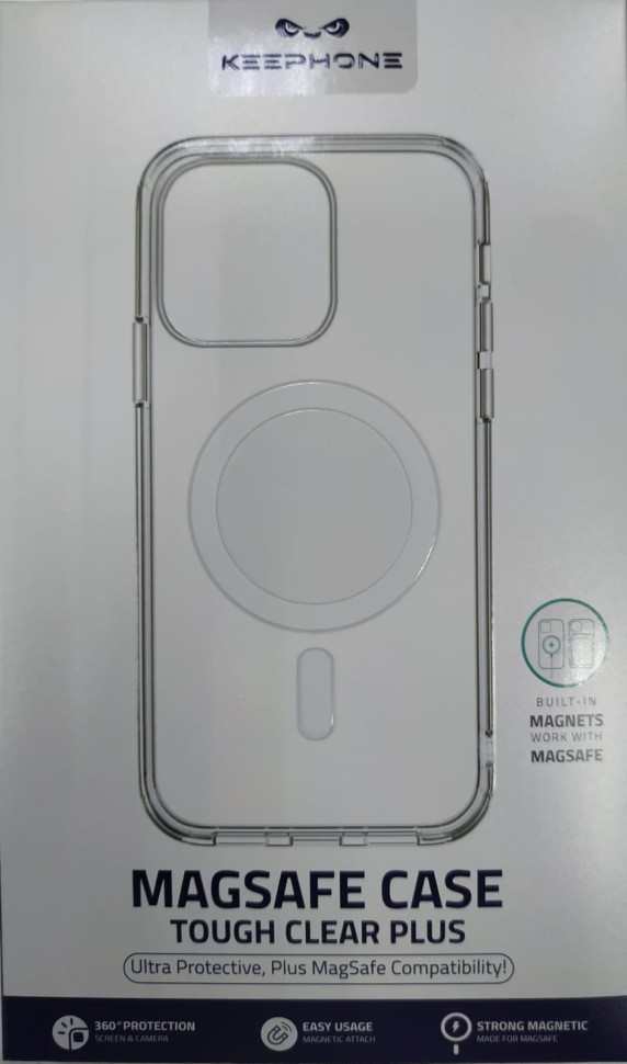 Накладка для i-Phone 13 Pro Keephone Magsafe series силикон прозрачный