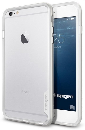 Бампер Spigen для i-Phone 6 Plus " Neo Hybrid EX Series SGP11059 серебристый