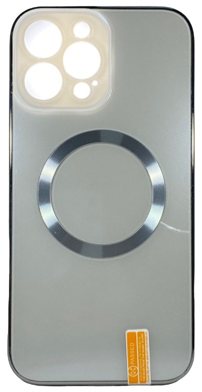 Чехол-накладка для i-Phone 13 Pro Magsafe пластик белый
