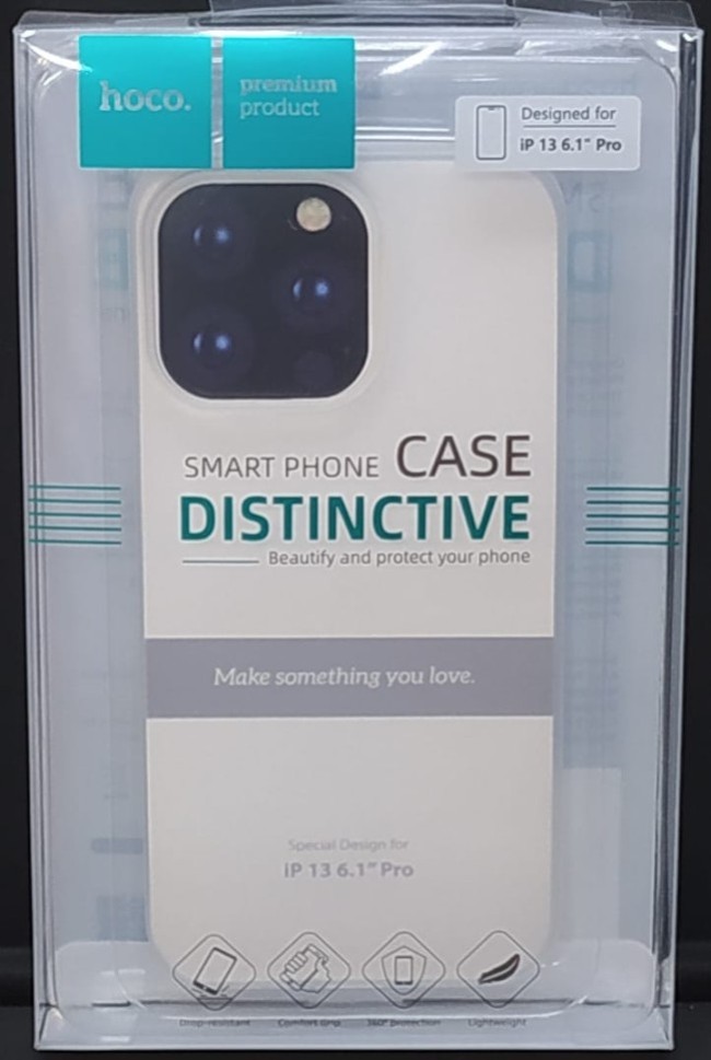 Накладка для i-Phone 13 Pro Hoco Distinctive силикон тонкий прозрачный