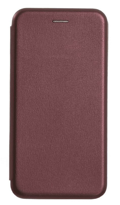 Чехол-книжка Samsung Galaxy A20/А30 Fashion Case кожаная боковая бордовая