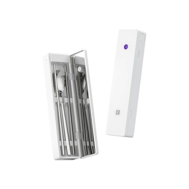 Переносной стерилизатор для столовых приборов Xiaomi Huo Hou UVC Portable Fiatware Set (HU0124) белы