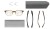 Компьютерные очки Qukan Anti Blue Light Eyes W1 (LG02QK) коричневый