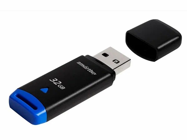 USB флеш накопитель Smartbuy 32GB Easy SB032GBEK чёрный