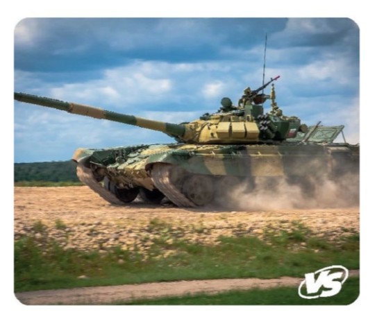 VS Коврик для компьютерной мыши "Tanks", Рис.5 (194*233*3 мм), полипропилен+вспененный пластик