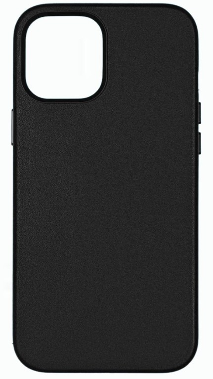 Накладка для i-Phone 12 Pro Max K-Doo Noble кожаная чёрная