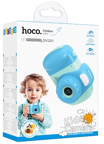 Детский фотоаппарат Hoco DV201 синий