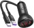 Автомобильное заряд. устр. Baseus Digital Display 2USB 45W с каб. Type-C TZCCBX-B0G черное