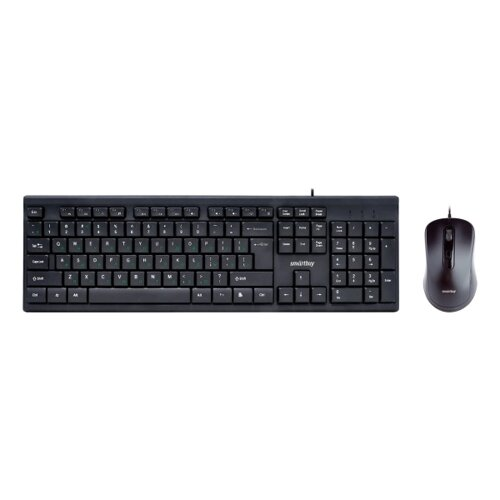 Проводной комплект клавиатура+мышь Smartbuy Smartbuy ONE 114282 черный (SBC-114282-K) /20