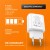 Сетевое зар. устр. Hoco C80A Plus 1USB/1С PD/QC3.0 3A 20W белое
