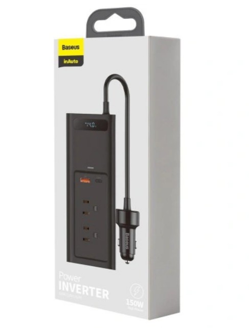 Автомобильный инвертор Baseus Power Inverter 150W (CRNBQ-01)
