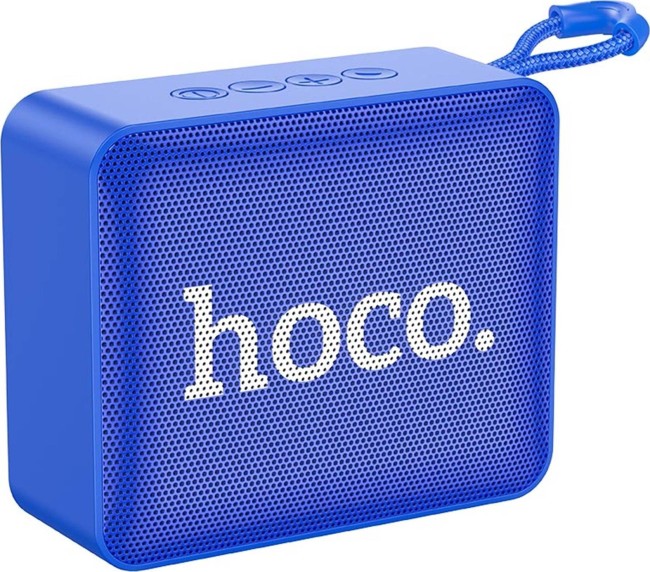 Bluetooth колонка Hoco BS51 BT5.1/1200mAh/4ч/3Вт/TF/AUX синяя