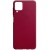 Накладка для Samsung Galaxy A42 Silicone cover без логотипа бордовая
