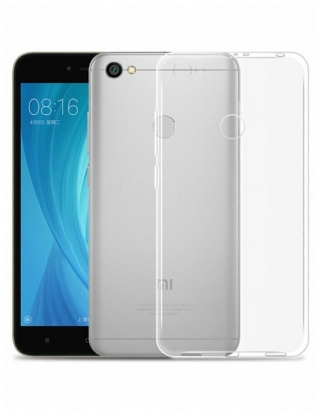 Чехол-накладка силикон 0.33мм Xiaomi Redmi Note 5A прозрачный