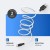 Usb Кабель-зарядка Type-C Hoco X21 Silicone 2.4A 1м мягкий силиконовый белый