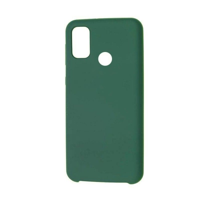 Накладка для Huawei Honor 9X Lite Silicone cover зеленая