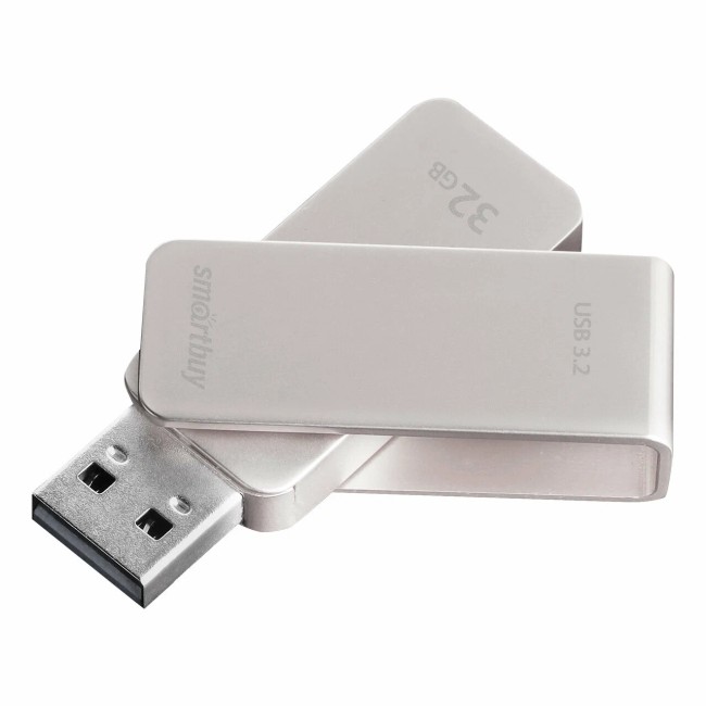 3.0/3.2 USB флеш накопитель Smartbuy Gen.1 032GB M1 Metal Grey (SB032GM1G)