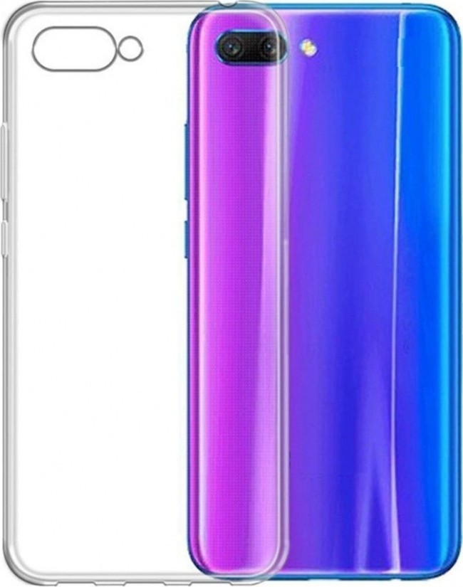 Чехол-накладка силикон 0.5мм Huawei Honor 10 прозрачный