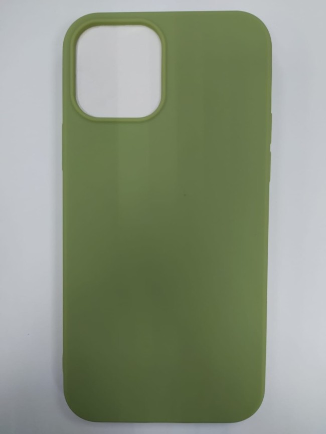 Накладка для i-Phone 12/12 Pro 6.1" силикон матовый разноцветный