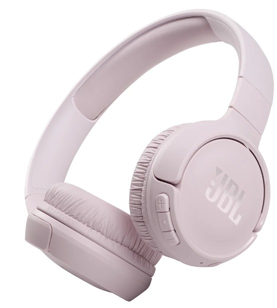 Стереонаушники Bluetooth Полноразмерные JBL T510BT BT5.0/450mAh/40ч розовые