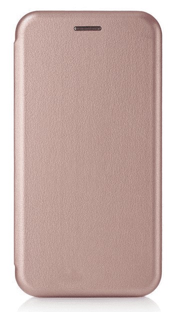 Чехол-книжка Samsung Galaxy A50 Fashion Case кожаная боковая розовое золото