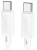 Usb Кабель-зарядка Type-C на Type-C Hoco X88 3.0A  60W 1M белый