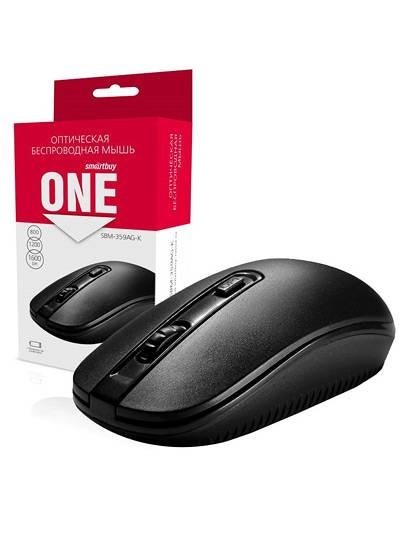 Мышь беспроводная Smartbuy ONE 359AG-K (SBM-359AG-K)/100 черная