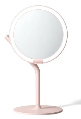 Зеркало косметическое Xiaomi AMIRO Mini 2 Desk Makeup Mirror Pink AML117 розовое