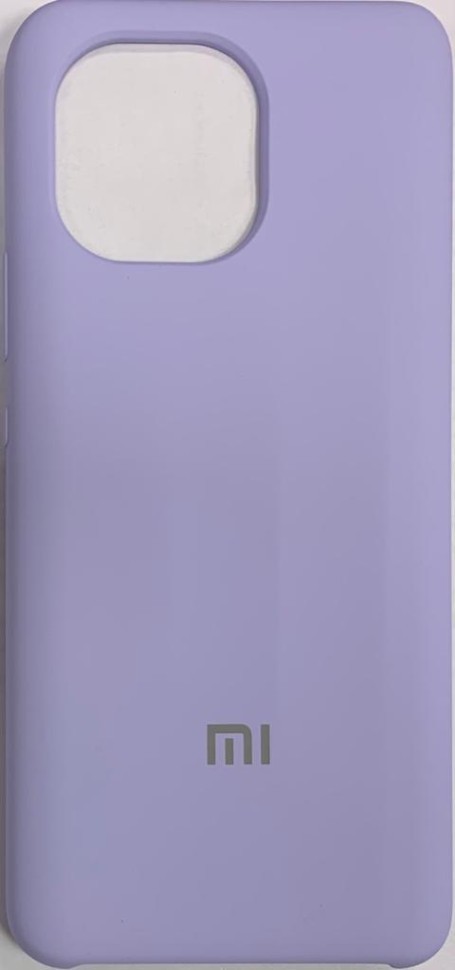 Накладка для Xiaomi Mi 11 Silicone cover лаванда