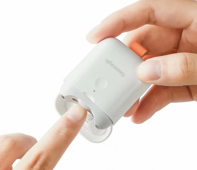 Электрические кусачки для ногтей Xiaomi Seemagic Electric Nail Clipper Pro SMPH-ZJD03S