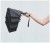 Зонт NINETYGO Automatic Reverse Lighting Umbrella с фонариком черный