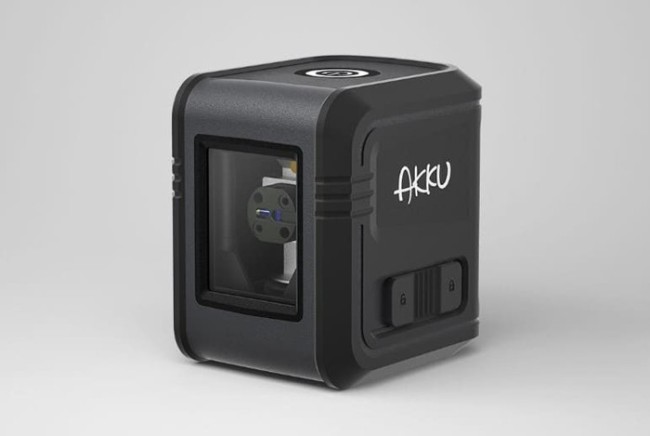 Строительный лазерный уровень Xiaomi AKKU Infrared Laser Level серый