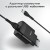 Сетевое зарядный блок Hoco C72Q 1USB 3A черное +шнуром Type-C 