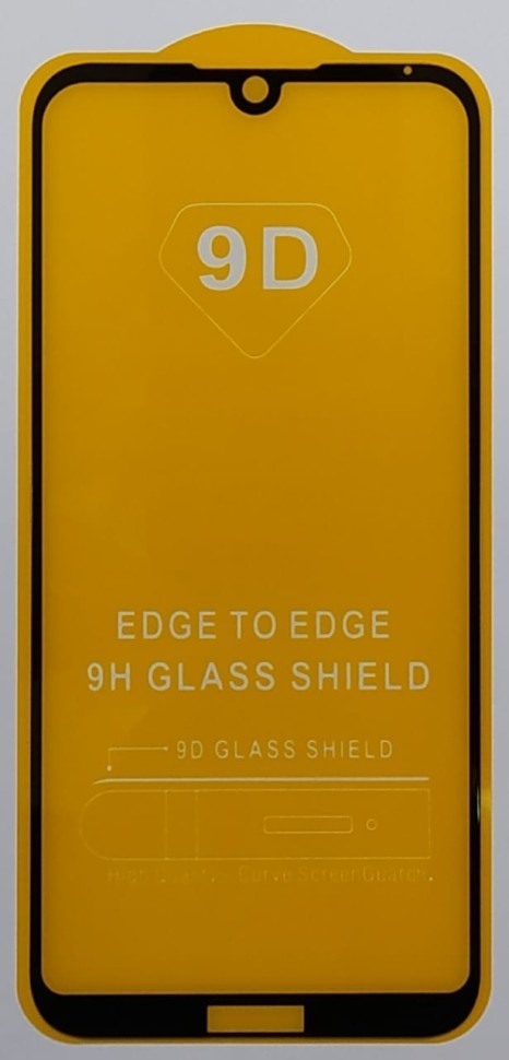 Защитное стекло для Huawei Honor 8S (2020) 9D черное