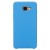 Накладка для Samsung Galaxy A5 (2018)/A8 (2018) Silicone cover голубая