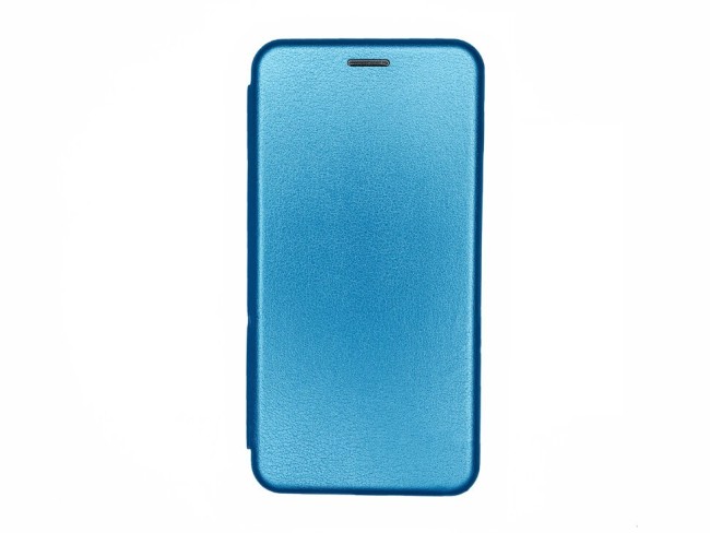 Чехол-книжка Xiaomi redmi 7A Fashion Case кожаная боковая голубая