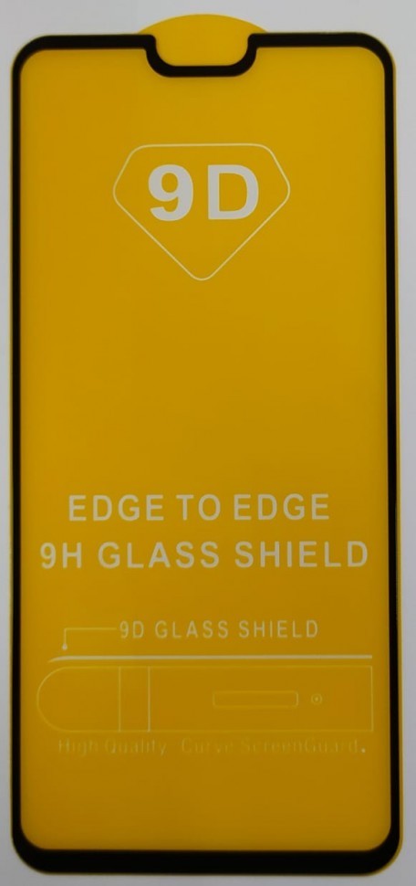 Защитное стекло для Huawei Honor 8Х 9D черное