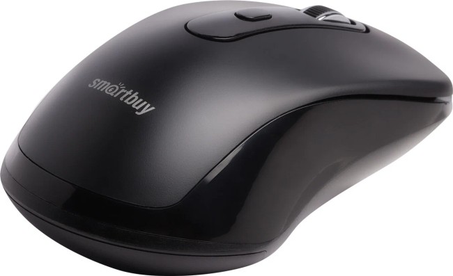 Мышь беспроводная беззвучная Smartbuy 282AG черная  (SBM-282AG-K)