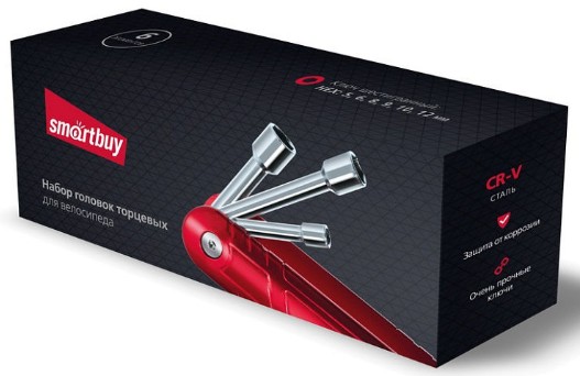 Набор для ремонта велосипеда (6 предметов) Smartbuy Tools